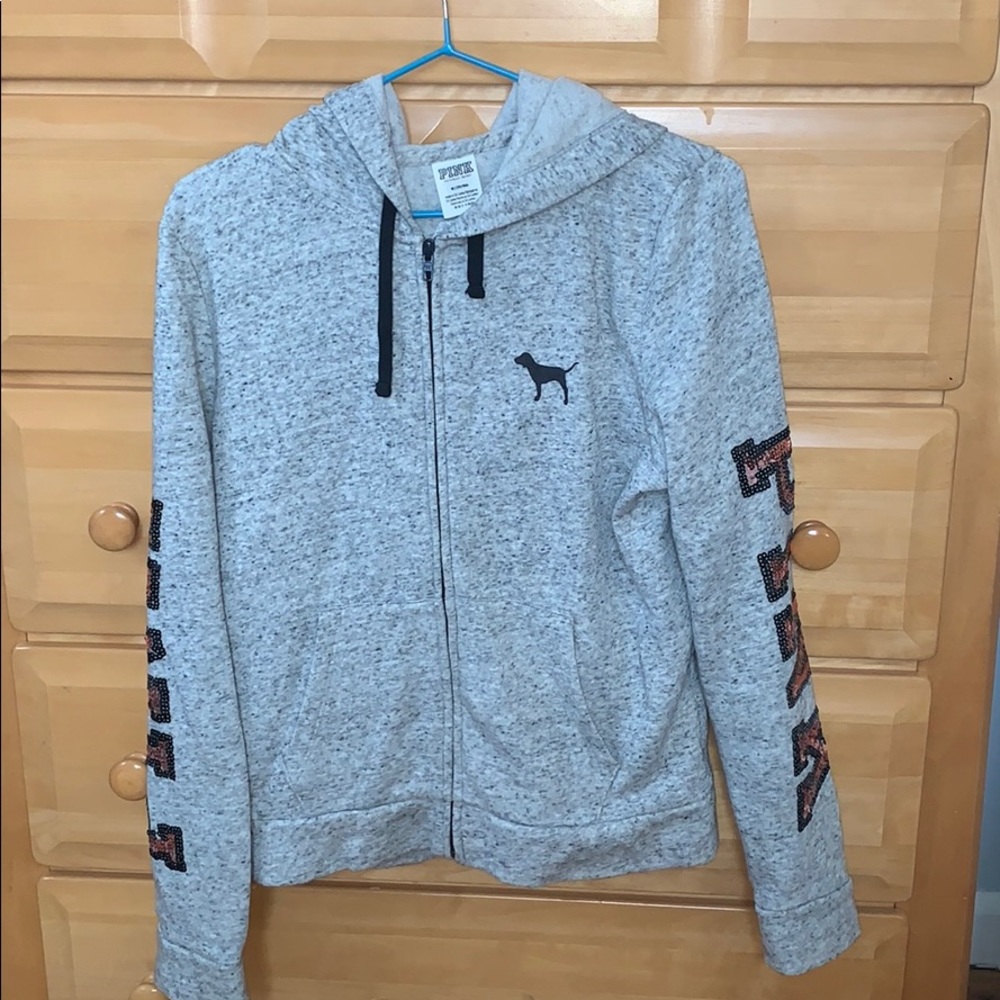 a victoria secret pink sweatshirt